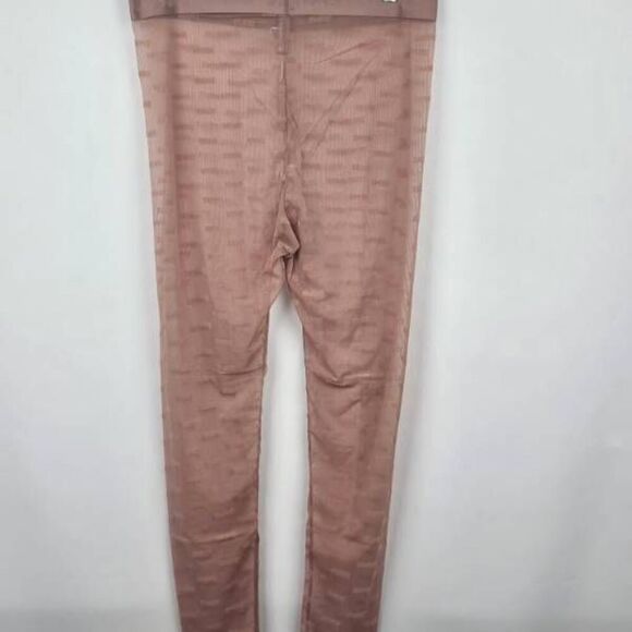 SKIMS SUMMER MESH LOGO FLOCKED LOUNGE PANTS NWT - Picture 5 of 9